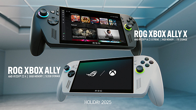 Xbox konečně prozradil, za kolik bude prodávat handheldy ROG Xbox Ally