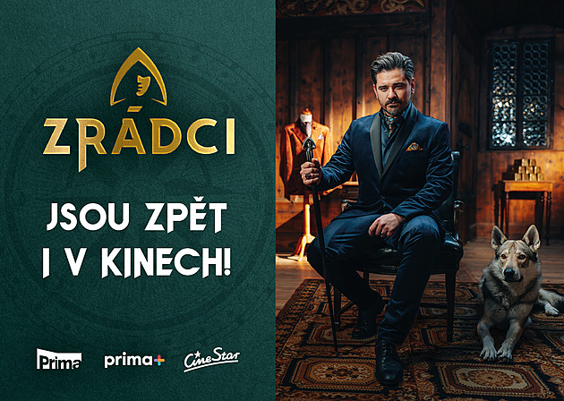 Vyhrajte vstupenky do CineStaru a zažijte druhou řadu Zrádců na velkém plátně