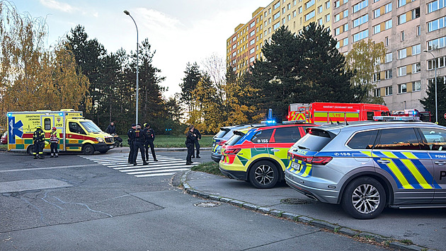 V pražském Kamýku vzplál z neznámých příčin byt. Hasiči evakuovali deset lidí