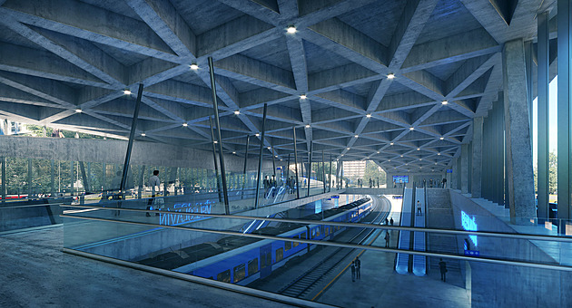 Na letiště do pěti let vlakem. Nejtěžší část přípravy řeší železničáři právě teď