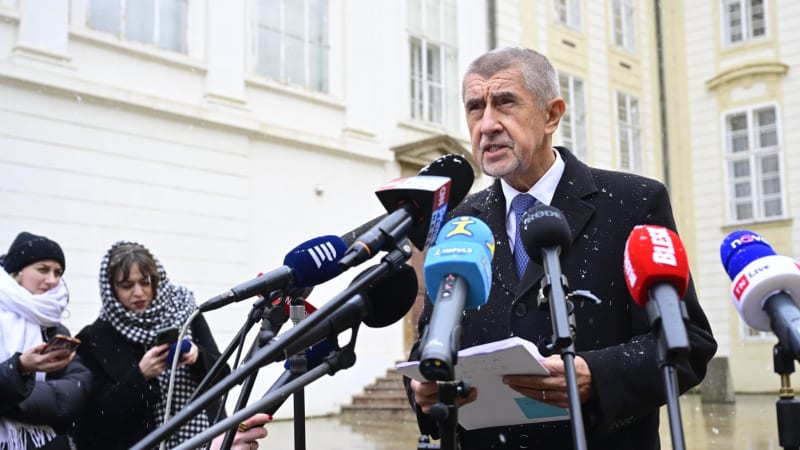 ON-LINE: Pavel jmenuje Babiše do týdne poté, co oznámí, jak vyřeší svůj střet zájmů