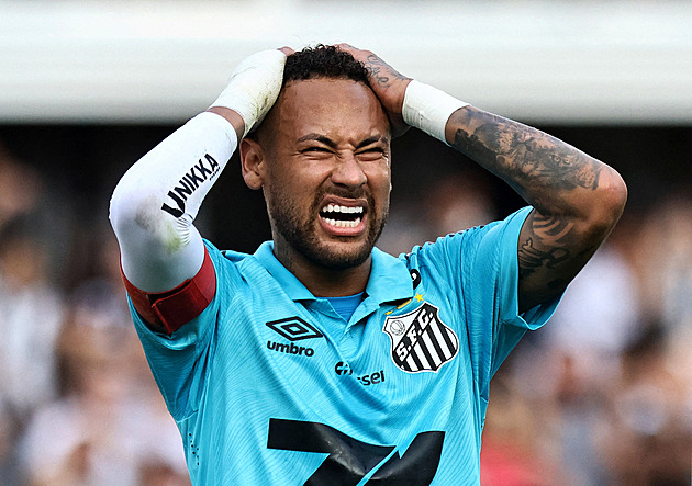Neymar zachránil Santos a jde na operaci kolene. Mám za sebou těžké týdny, říká
