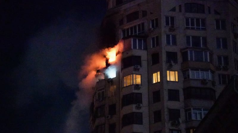 Masivní nálet na Ukrajinu: Kreml vyslal stovky strojů. Podle Kyjeva čekali Rusové na mráz