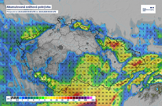 Ochlazení je tu, sníh zasype části Česka. Meteorologové předpovídají až 30 cm