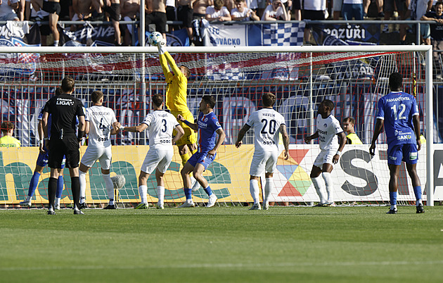 Slovácko - Artis 3:0, domácí s přehledem udrželi první ligu, hosté bez šance