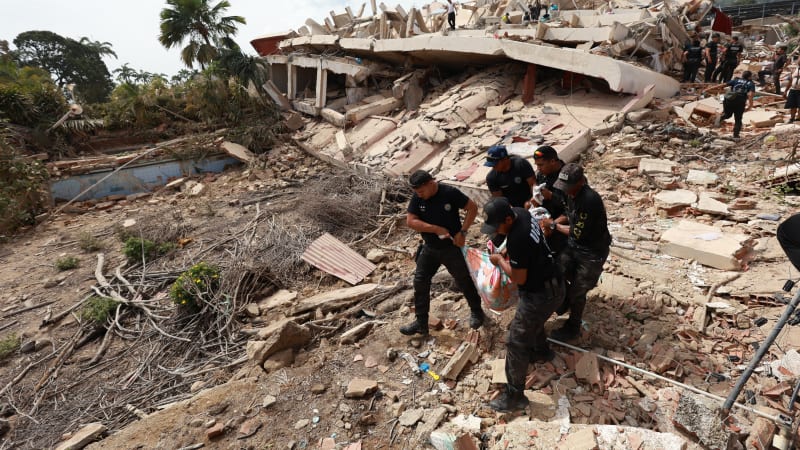Obětí zemětřesení ve Venezuele už je přes pět tisíc. Nezvěstných jsou desítky tisíc