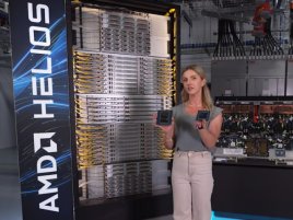 AMD ukázala 256jádrový Zen 6 Epyc, Instinct MI455X a 3,2tunový systém Helios
