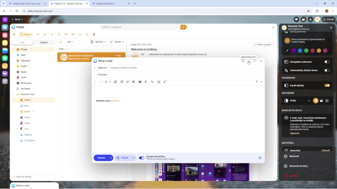 Recenze kancelářského balíku IceWarp: Jaká je česká alternativa k Microsoftu 365 a Google Workspace?
